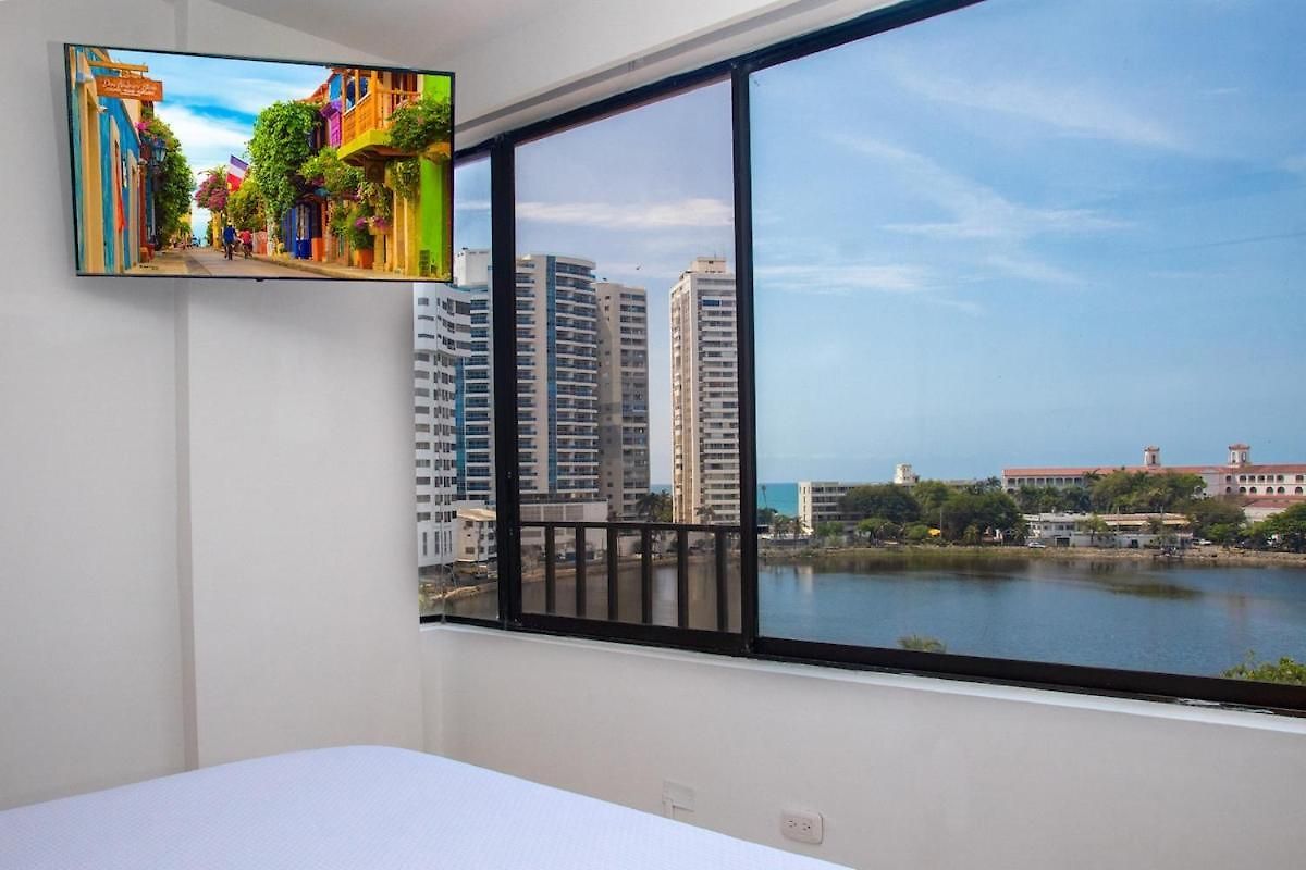 Apartamento Amplio Con Vistas únicas En El Laguito Cartagena