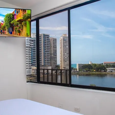 Apartamento Amplio Con Vistas únicas En El Laguito Cartagena